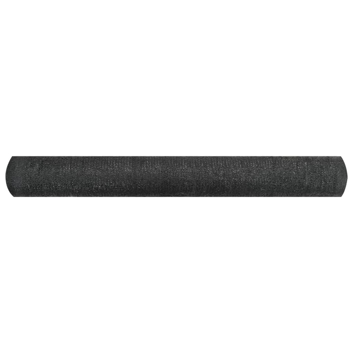 afskærmning 2x10 m HDPE 195 g/m² sort