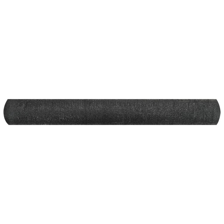 afskærmning 2x50 m HDPE 195 g/m² sort