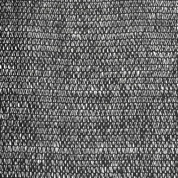 afskærmning 3,6x25 m HDPE 195 g/m² sort