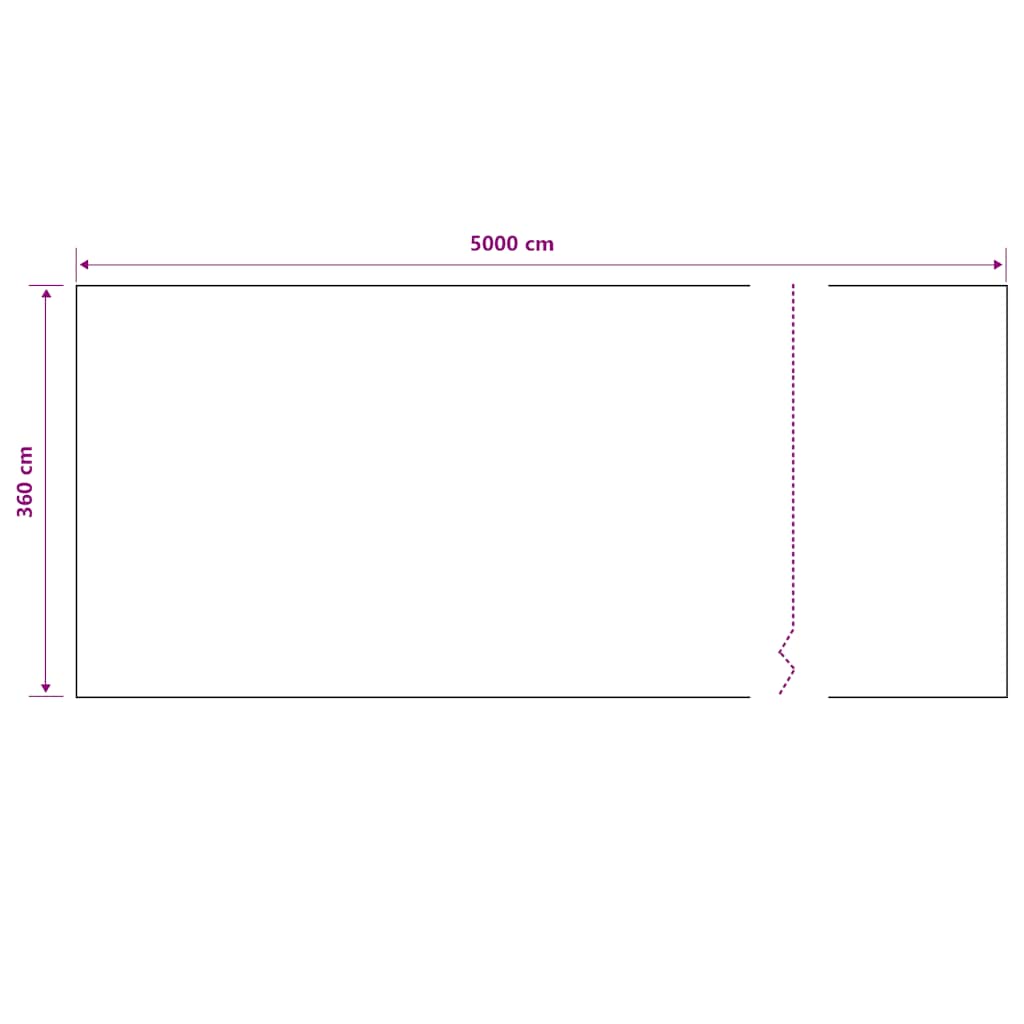 afskærmning 3,6x50 m 75 g/m² HDPE grøn