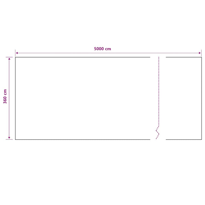 afskærmning 3,6x50 m 75 g/m² HDPE grøn