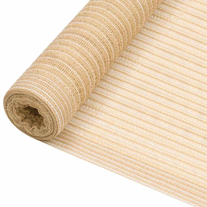 afskærmning 2x10 m 75 g/m² HDPE beige