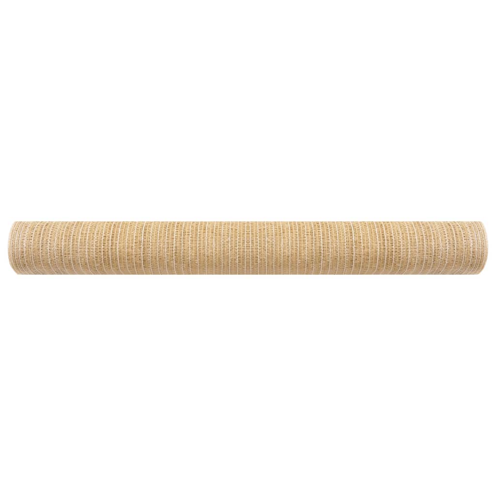 afskærmning 1,5x10 m HDPE 150 g/m² beige