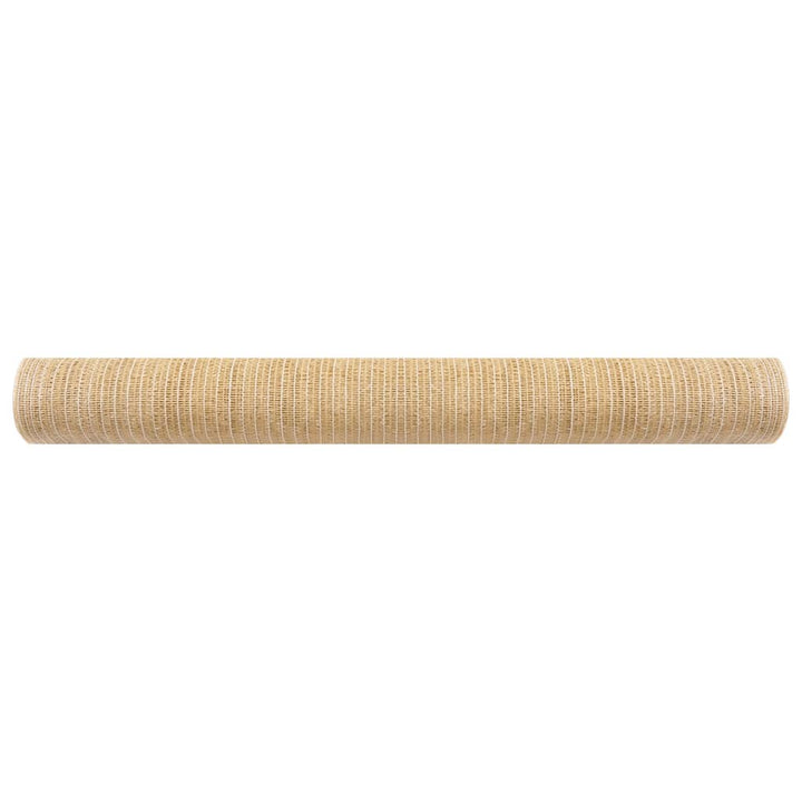 afskærmning 1,5x10 m HDPE 150 g/m² beige