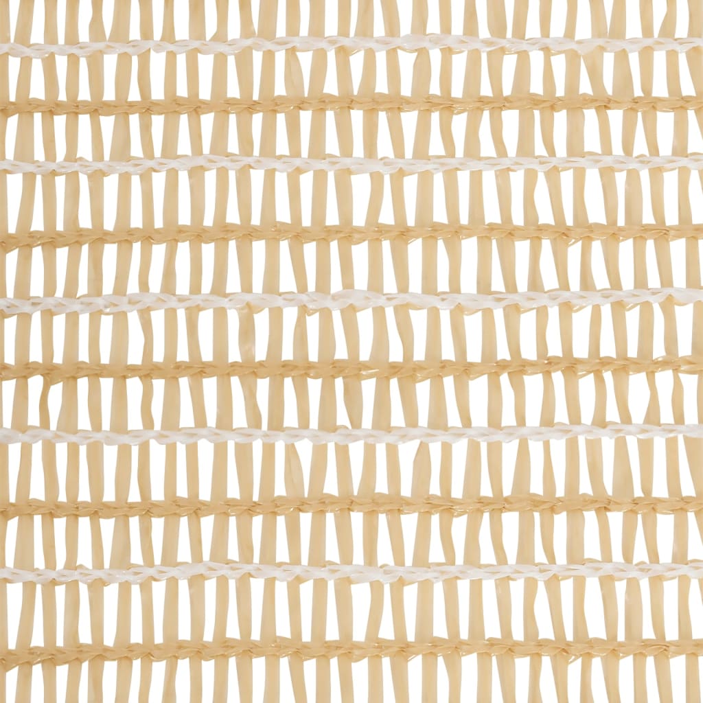 afskærmning 1,5x10 m HDPE 150 g/m² beige