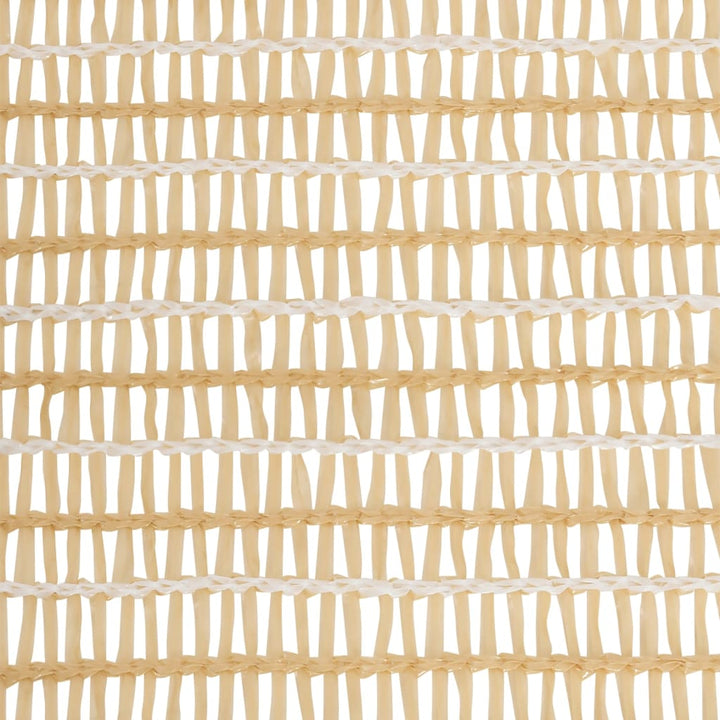 afskærmning 1,5x10 m HDPE 150 g/m² beige