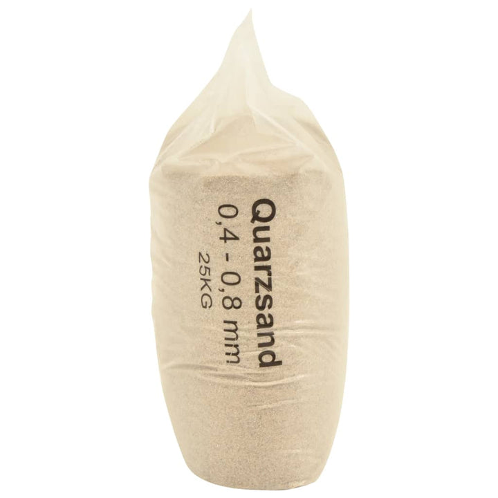 filtersand 25 kg 0,4-0,8 mm