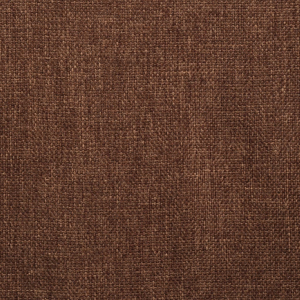 spisebordsstole 6 stk. stof brun
