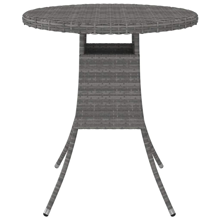sofasæt til haven 5 dele med hynder polyrattan grå