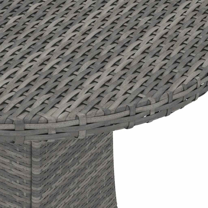 sofasæt til haven 5 dele med hynder polyrattan grå
