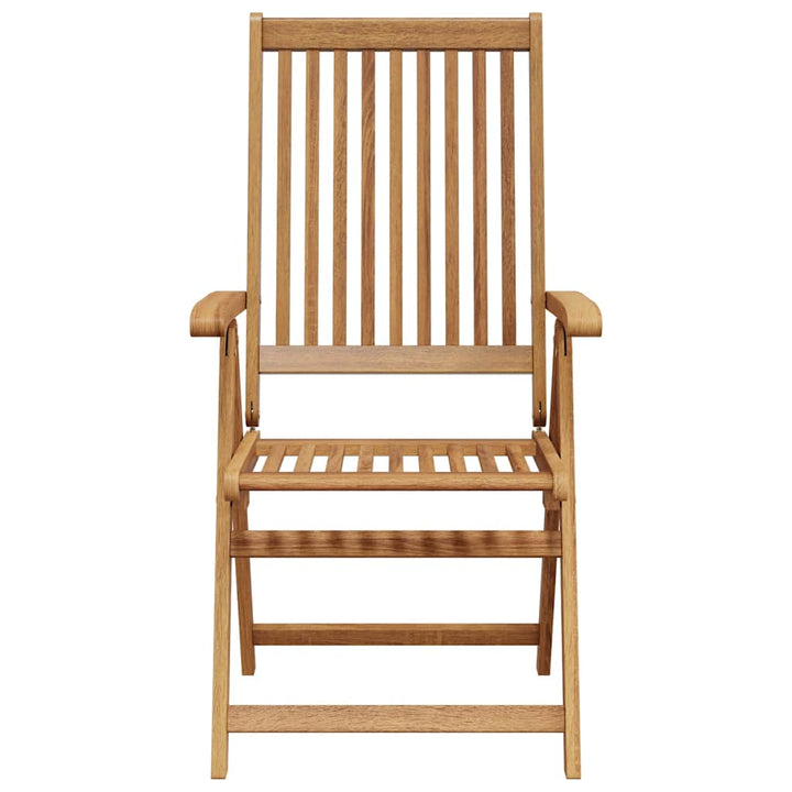 foldbare havestole 4 stk. massivt akacietræ