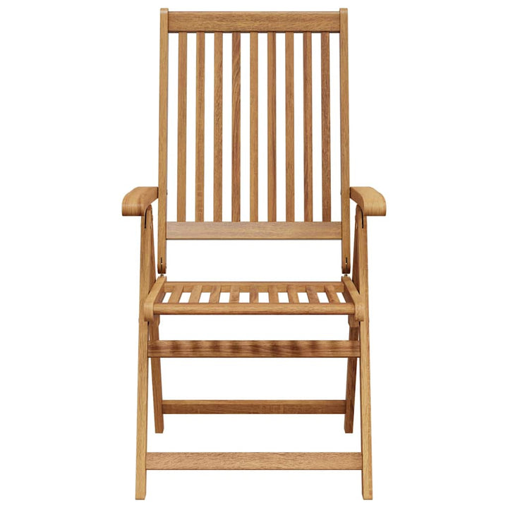 foldbare havestole 6 stk. massivt akacietræ