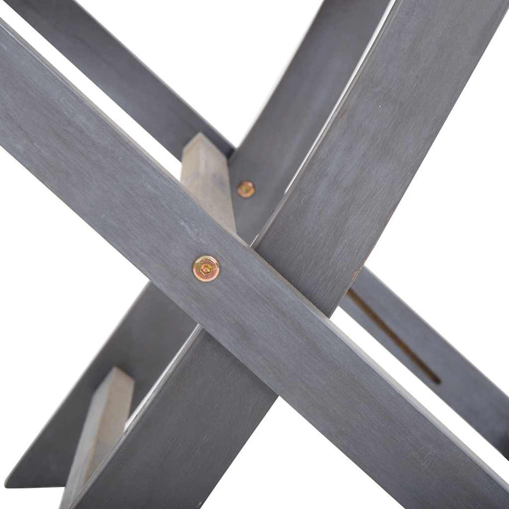 foldbare havestole 6 stk. massivt akacietræ