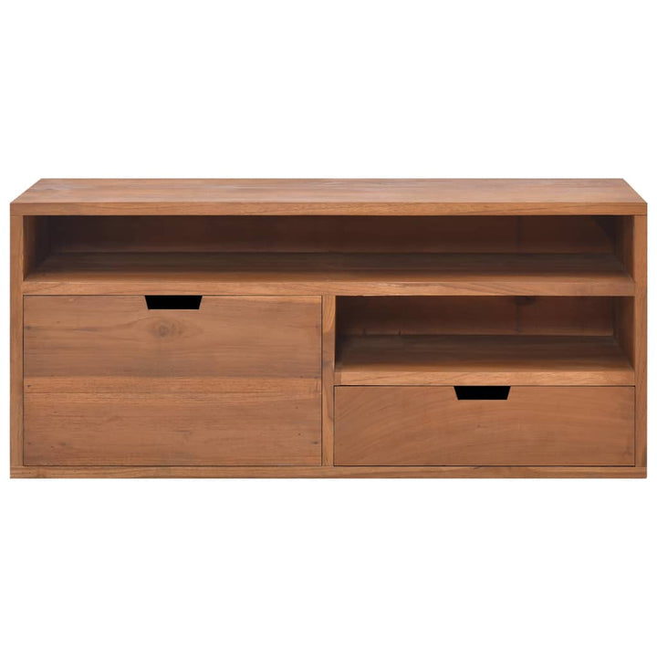 tv-skab 90x30x40 cm massivt teaktræ