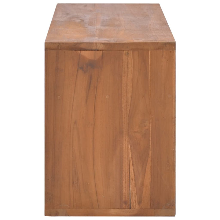 tv-skab 90x30x40 cm massivt teaktræ