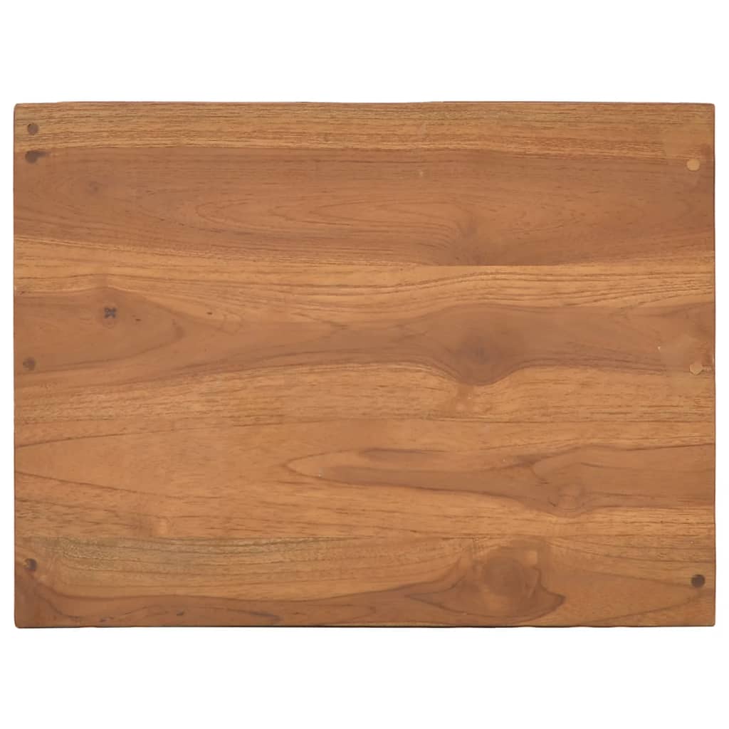 opbevaringsskab 40x30x76 cm massivt teaktræ