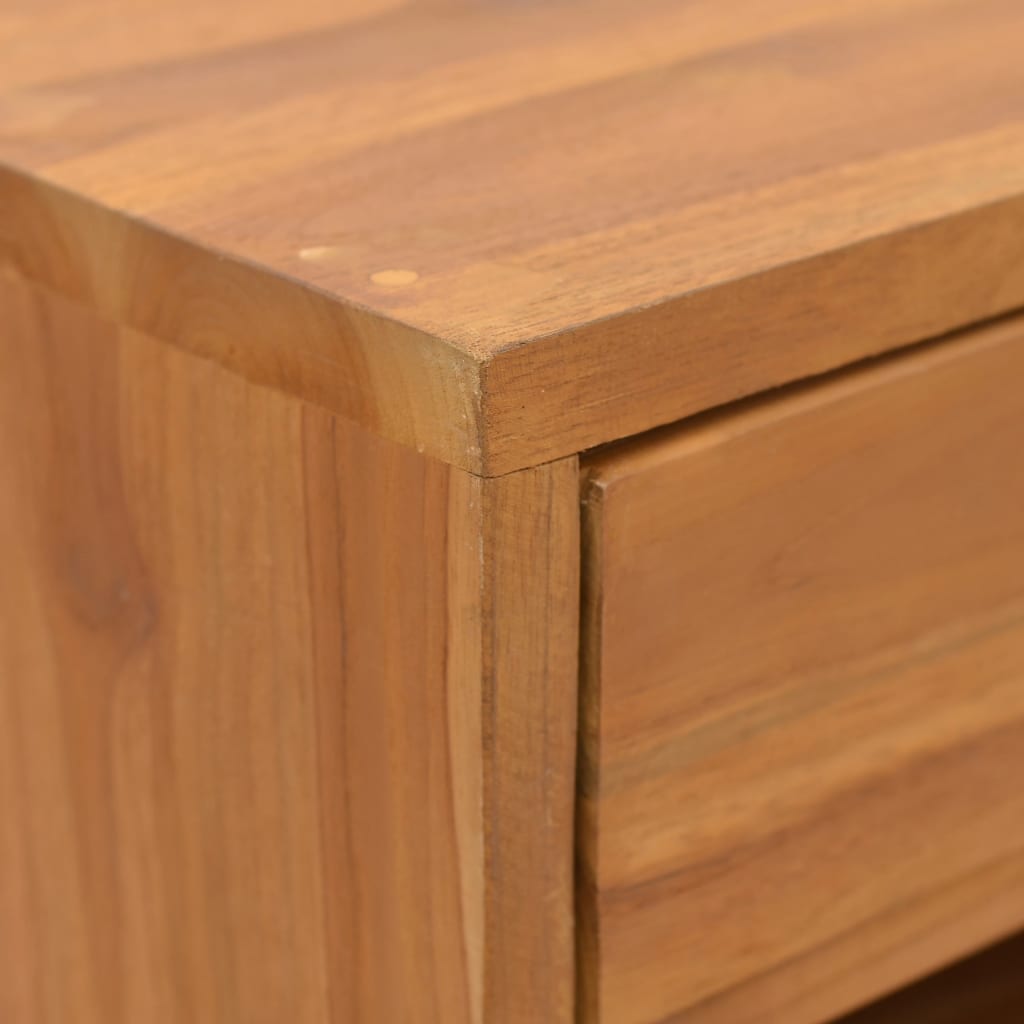 opbevaringsskab 40x30x76 cm massivt teaktræ