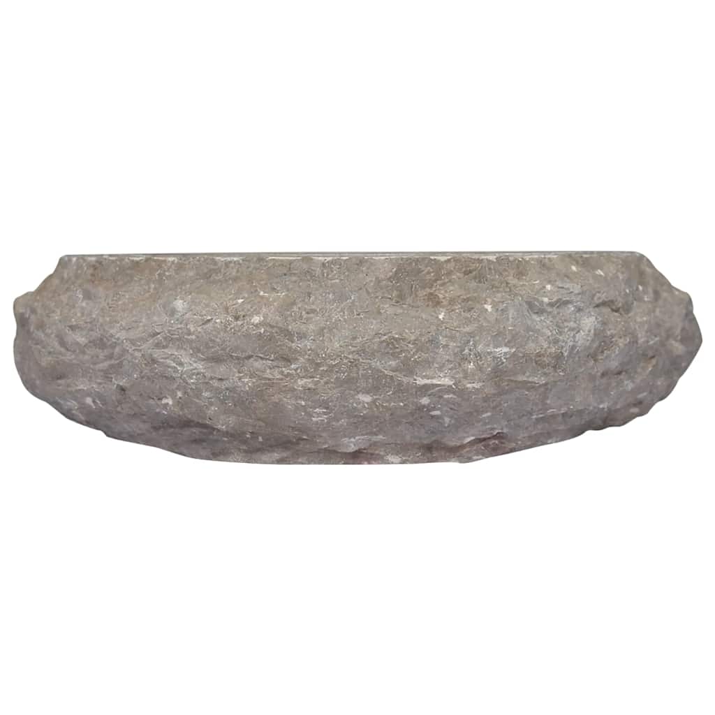 håndvask Ø40x12 cm marmor grå