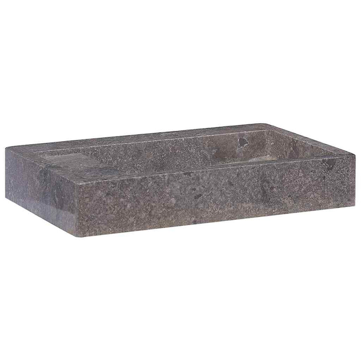håndvask 58x39x10 cm marmor grå
