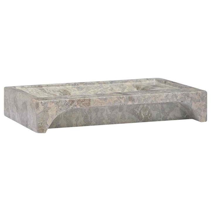 håndvask 58x39x10 cm marmor grå