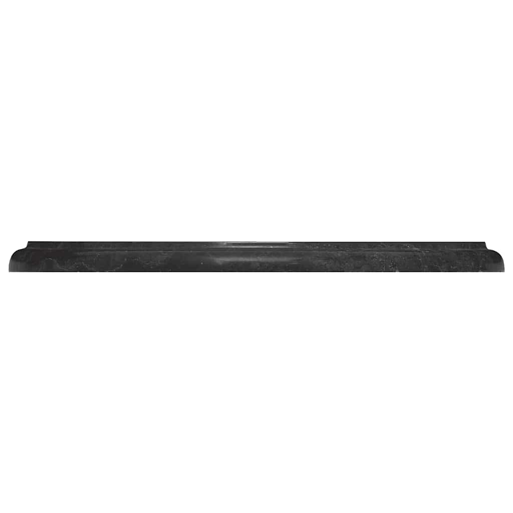 bordplade Ø40x2,5 cm marmor sort