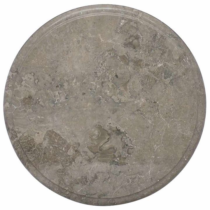 bordplade Ø40x2,5 cm marmor grå
