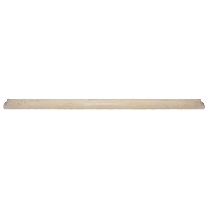 bordplade Ø50x2,5 cm marmor cremefarvet