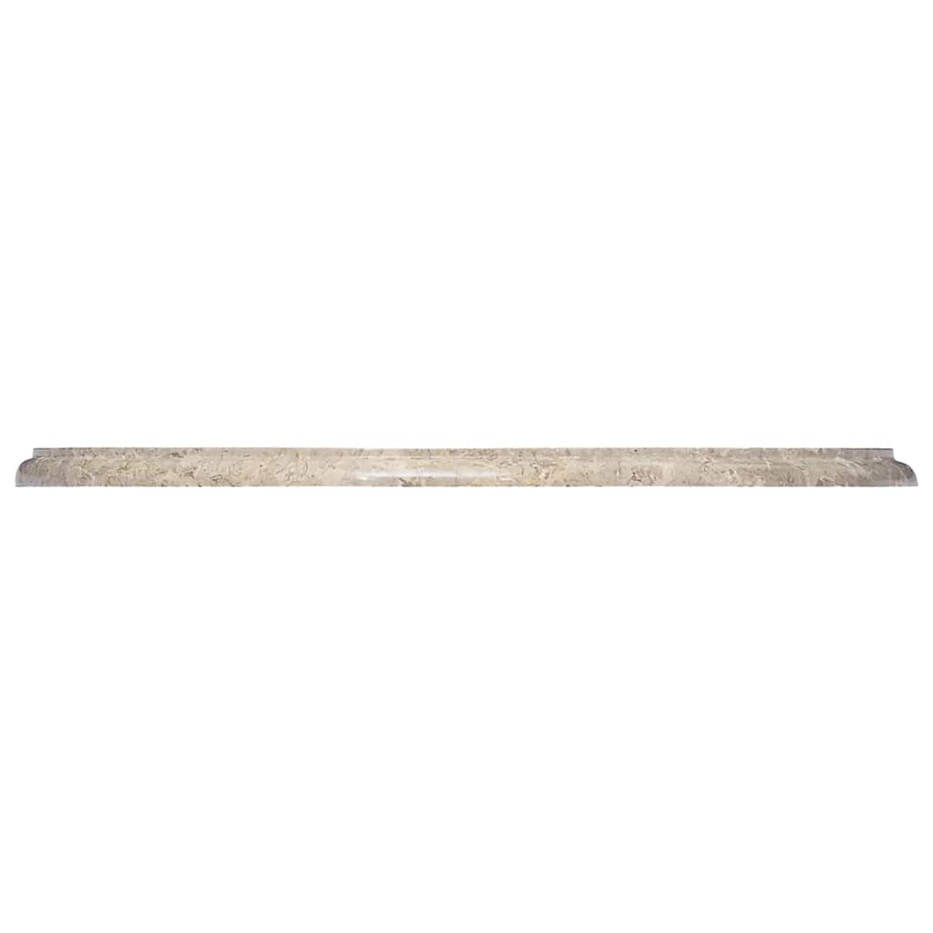 bordplade Ø60x2,5 cm marmor grå