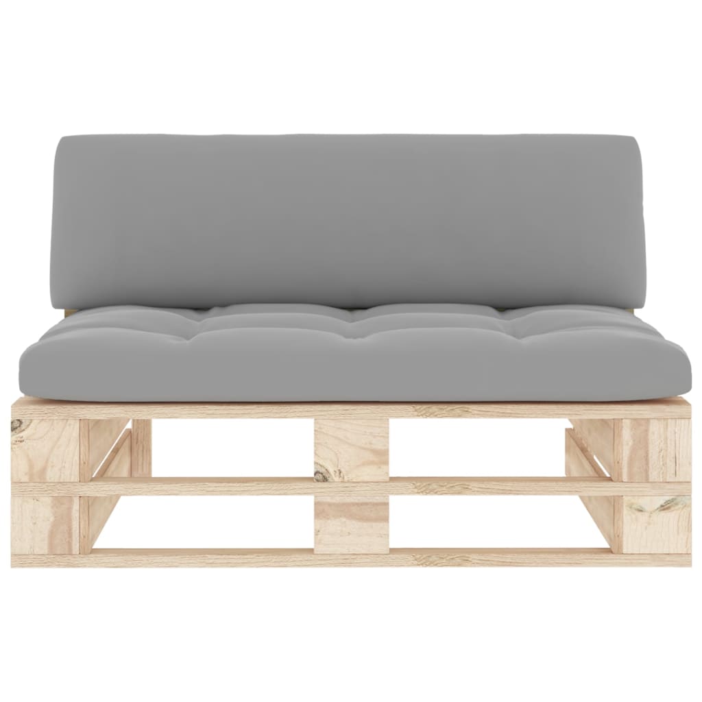 midtermodul til pallesofa imprægneret fyrretræ