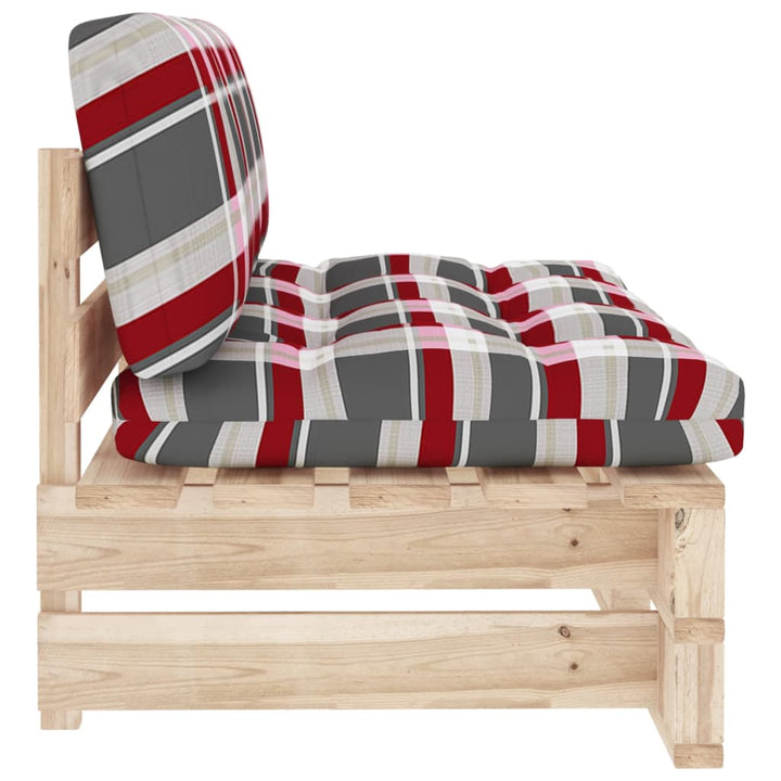 midtermodul til pallesofa imprægneret fyrretræ