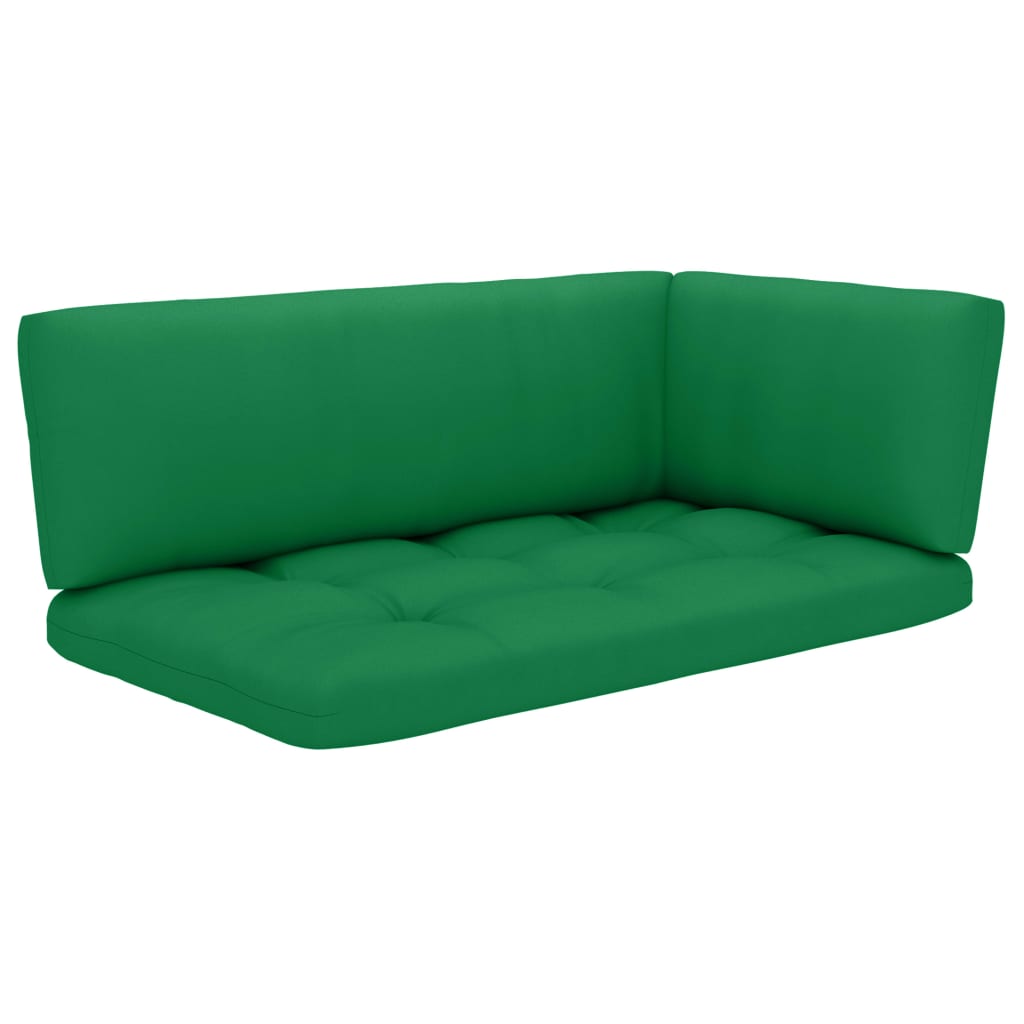 hjørnemodul til pallesofa imprægneret fyrretræ