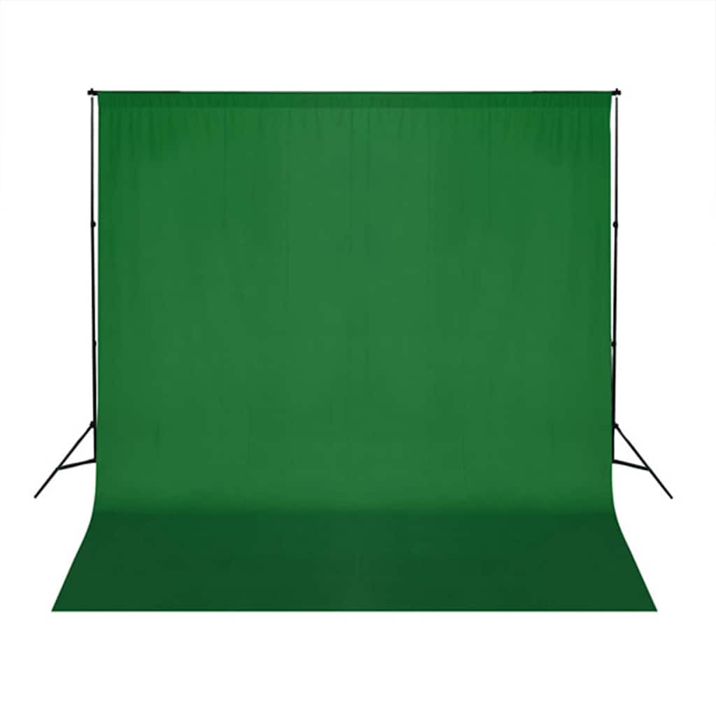 fotostudiesæt med softbox-lamper + baggrund og reflektor