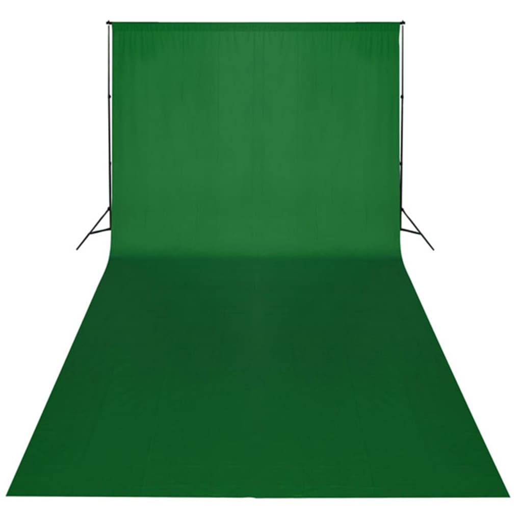 fotostudiesæt med softbox-lamper + baggrund og reflektor
