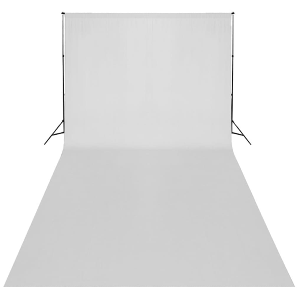 fotostudiesæt med softbox-lamper + baggrund og reflektor