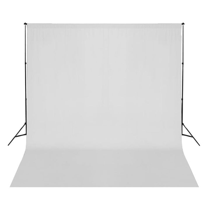 fotostudieudstyr med lamper, paraplyer, baggrund og reflektor