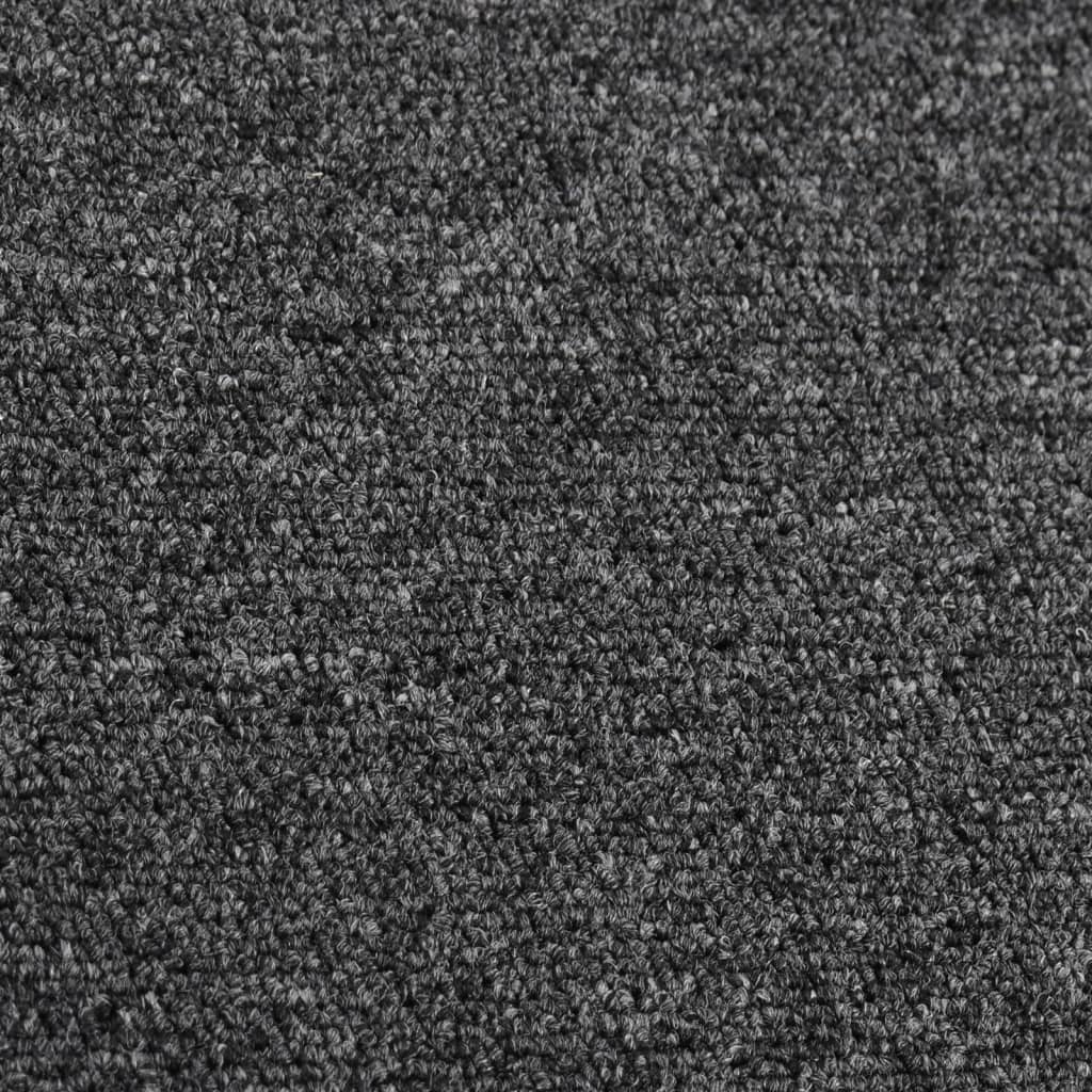 tæppeløber 80x200 cm antracitgrå