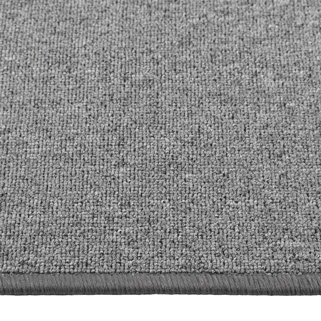 tæppeløber 80x250 cm mørkegrå