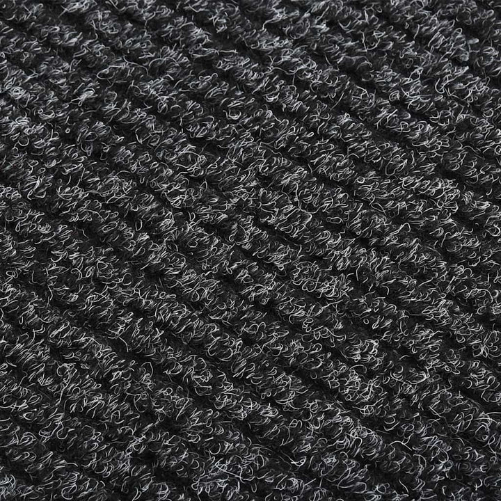snavsbestandig tæppeløber 100x300 cm antracitgrå