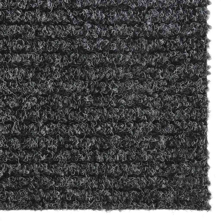 snavsbestandig tæppeløber 100x300 cm antracitgrå