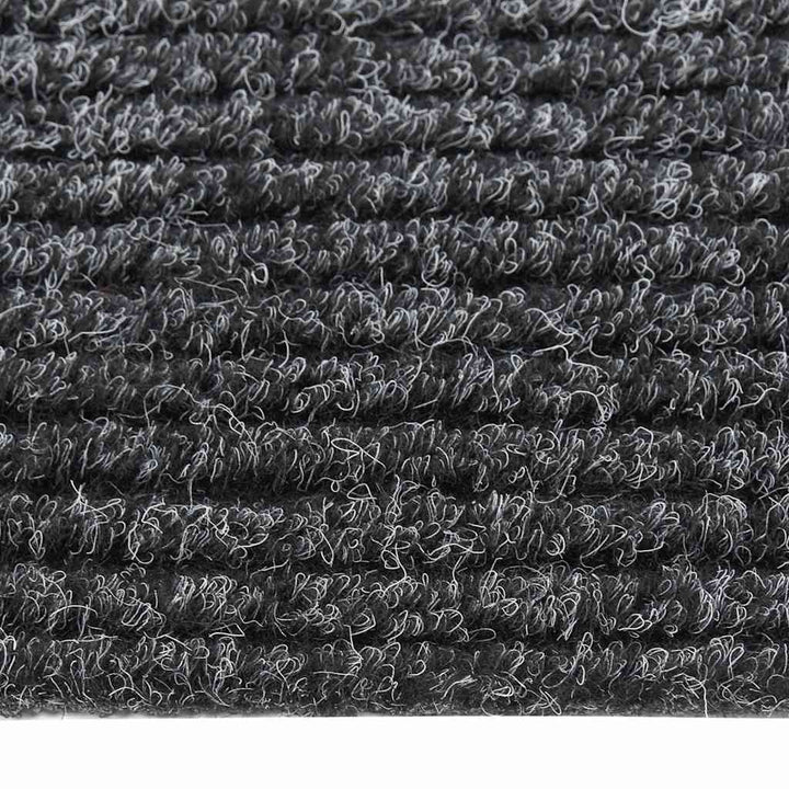 snavsbestandig tæppeløber 100x300 cm antracitgrå