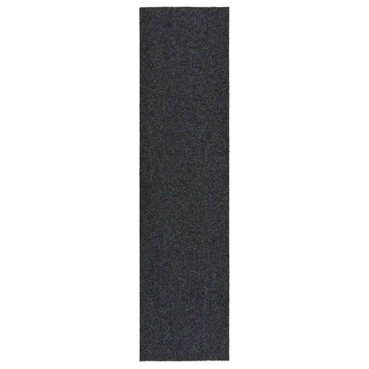snavsbestandig tæppeløber 100x400 cm antracitgrå