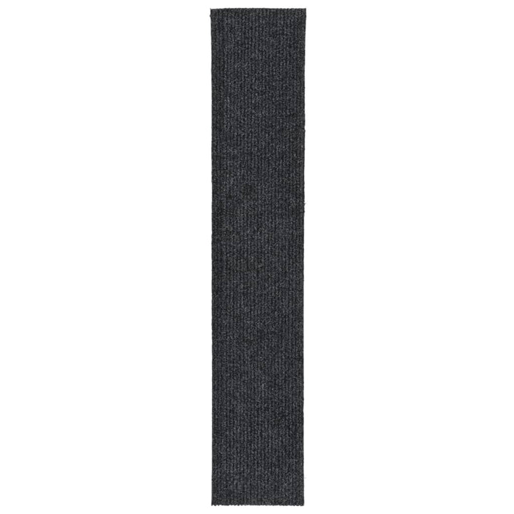 snavsbestandig tæppeløber 100x500 cm antracitgrå