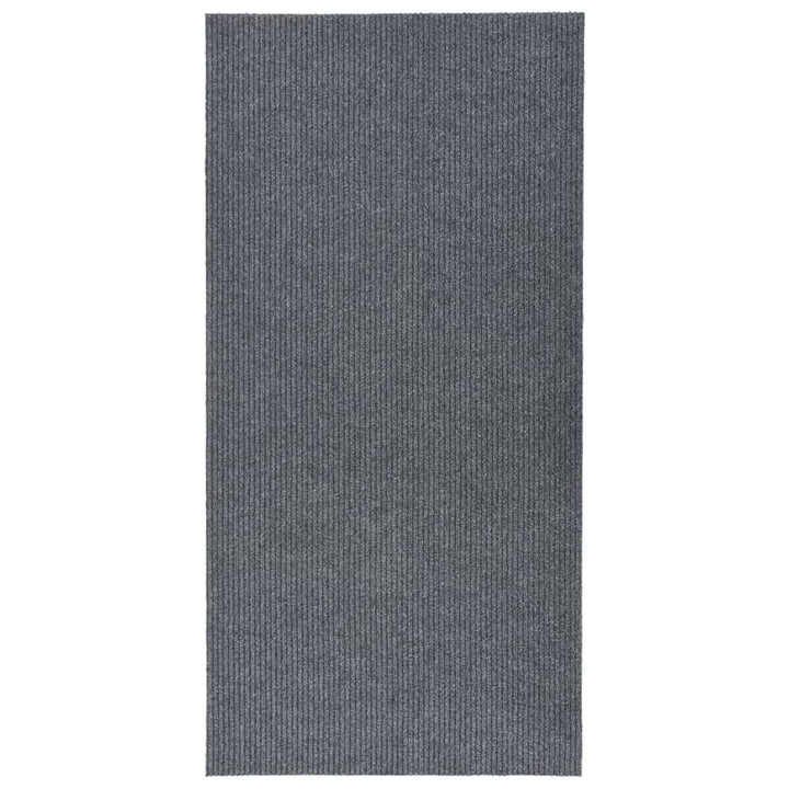 snavsbestandig tæppeløber 100x200 cm grå
