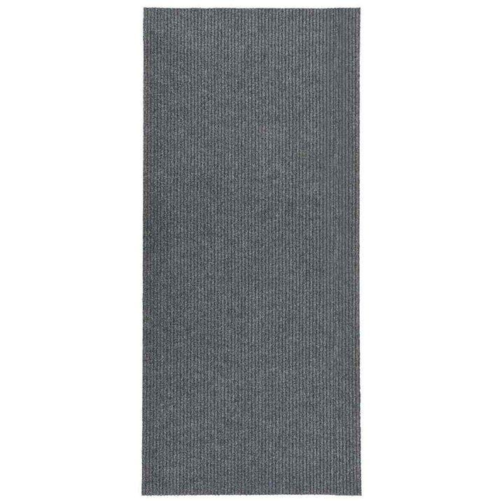 snavsbestandig tæppeløber 100x250 cm grå