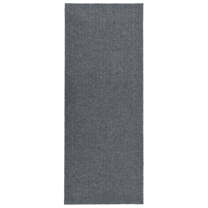 snavsbestandig tæppeløber 100x300 cm grå