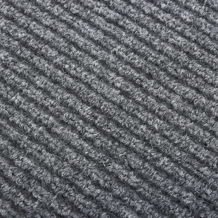 snavsbestandig tæppeløber 100x300 cm grå