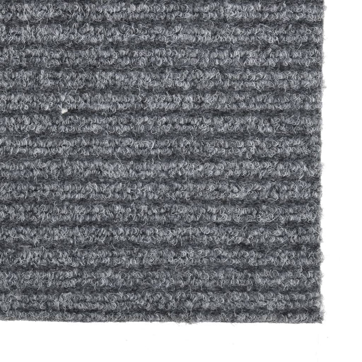snavsbestandig tæppeløber 100x300 cm grå