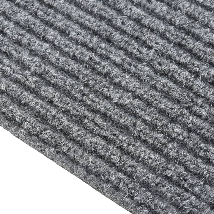 snavsbestandig tæppeløber 100x350 cm grå