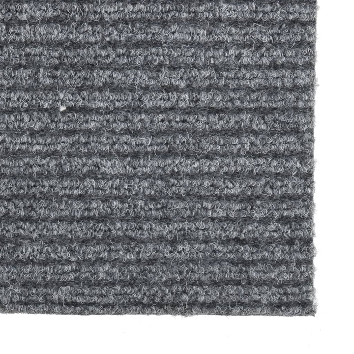 snavsbestandig tæppeløber 100x350 cm grå