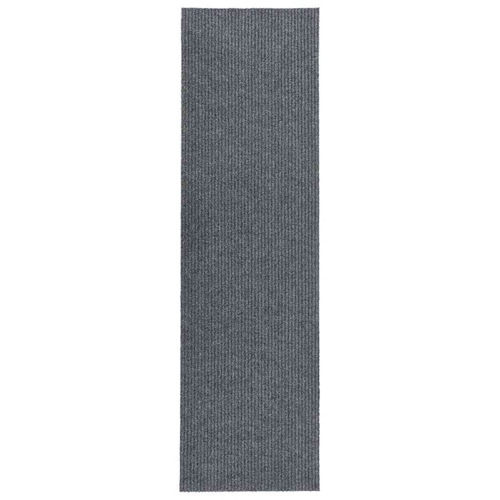 snavsbestandig tæppeløber 100x400 cm grå